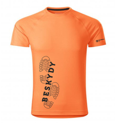 Pánské funkční tričko Beskydy - ORANGE