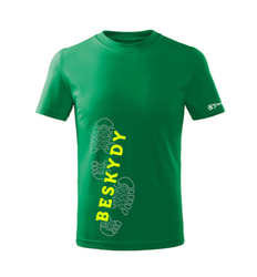 Pánské bavlněné tričko Beskydy - GREEN