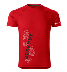 Pánské funkční tričko Beskydy - RED