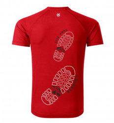 Pánské funkční tričko Beskydy - RED