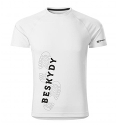 Pánské funkční tričko Beskydy - WHITE