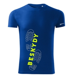 Pánské bavlněné tričko Beskydy - BLUE